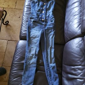 Beautiful never worn denim jumpsuit